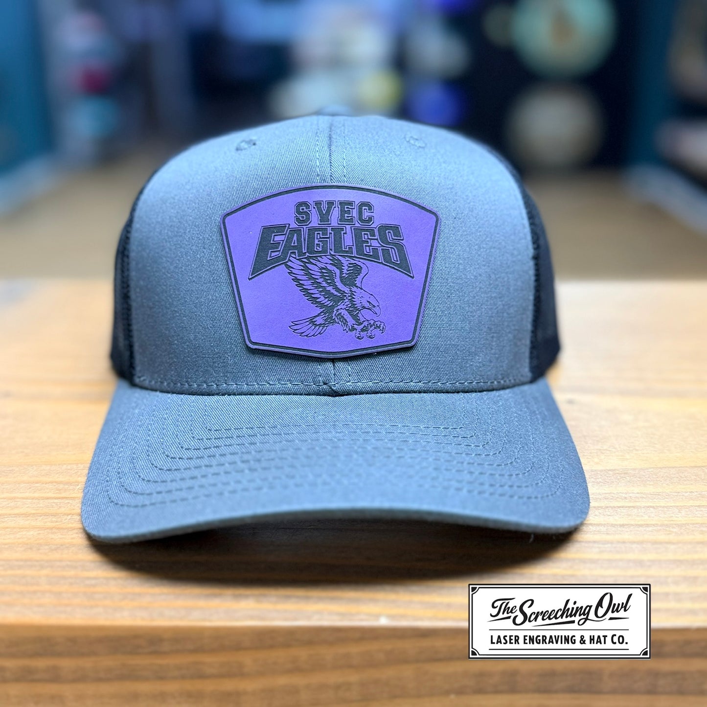 SVEC Eagles Hat - Black/Charcoal