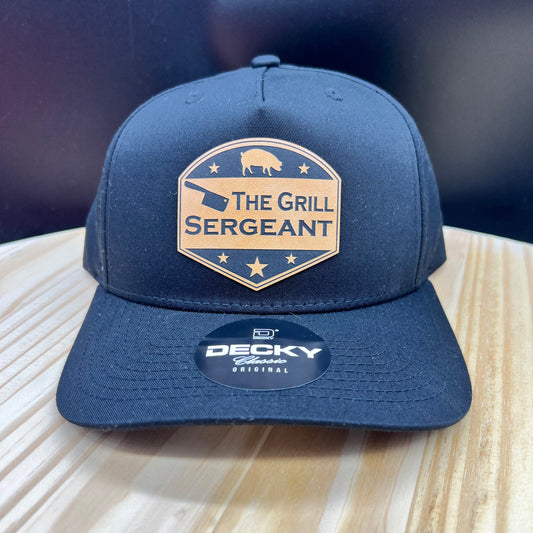 Grill Sergeant - Structured Bill Hat - Black