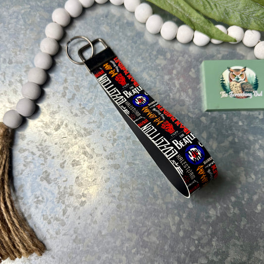 Rock n Roll Key Fob