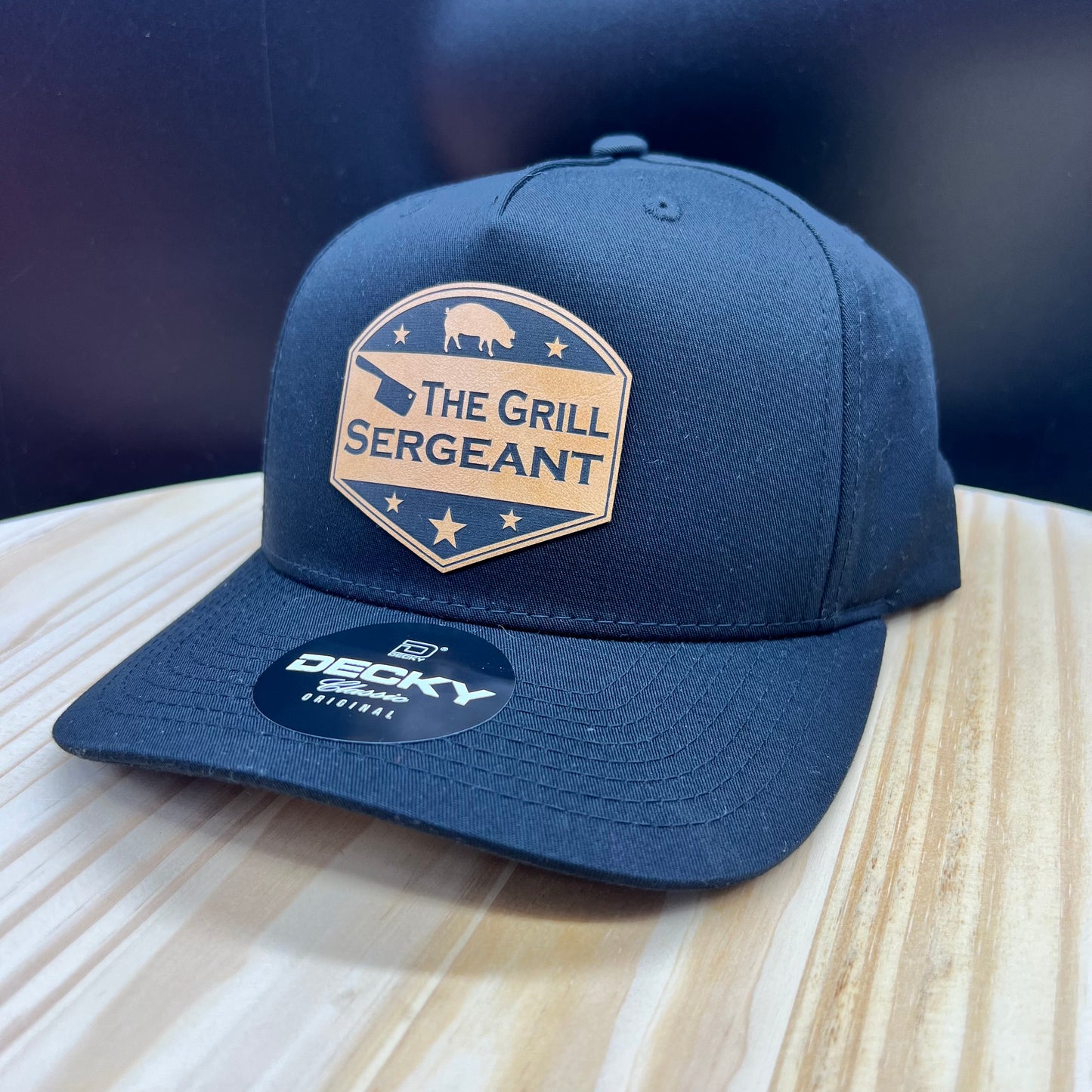 Grill Sergeant - Structured Bill Hat - Black