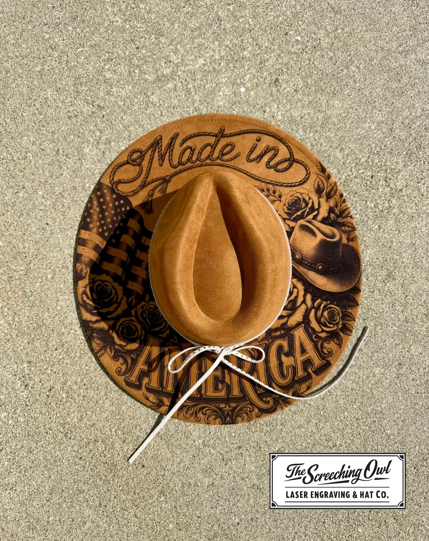 Made in America Wide Brim Hat