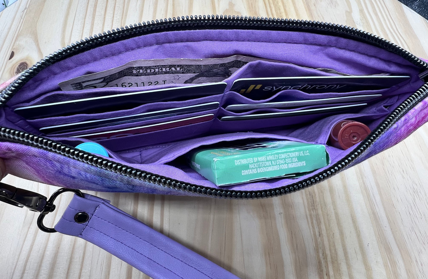 Tie Dye Wristlet Wallet