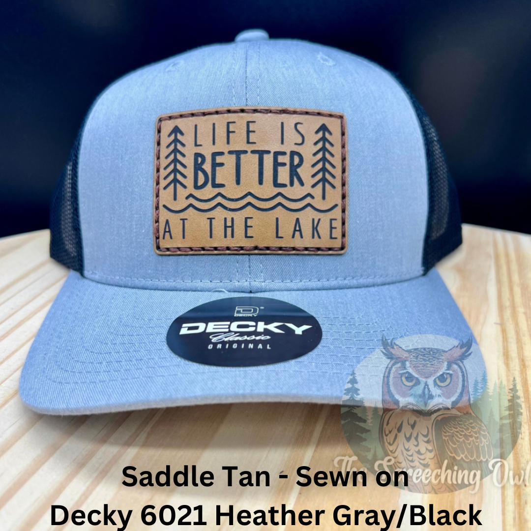 Life is Better at the Lake - Build Your Hat