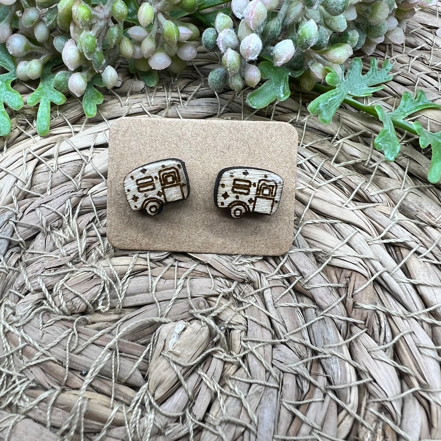 Camper Stud Earrings