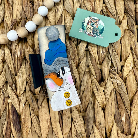 Snowman Claw Clip