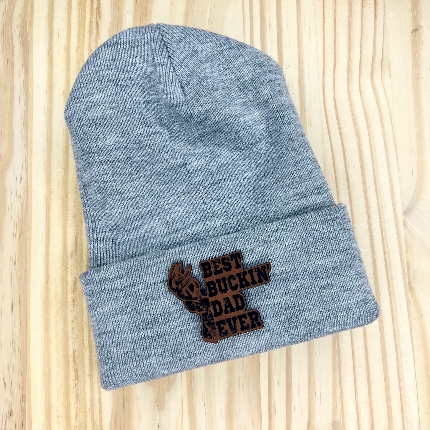 Beanie - Pick Your Patch - Gray