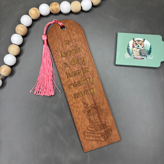 Keep Reality Away Bookmark