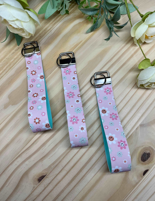 Happy Daisy Key Fob
