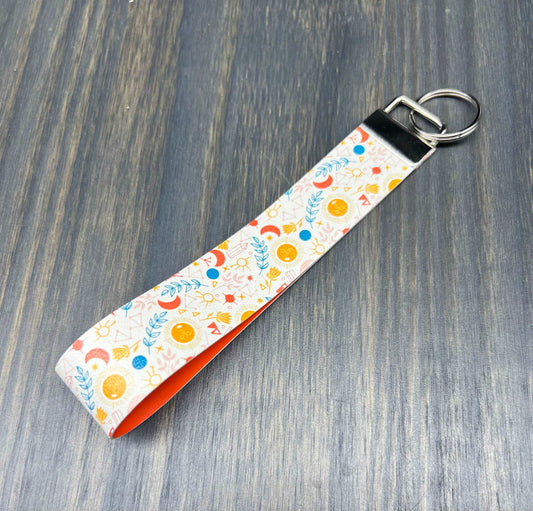 Celestial & Crystals Key Fob