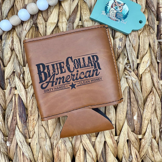 Blue Collar American Can Sleeve