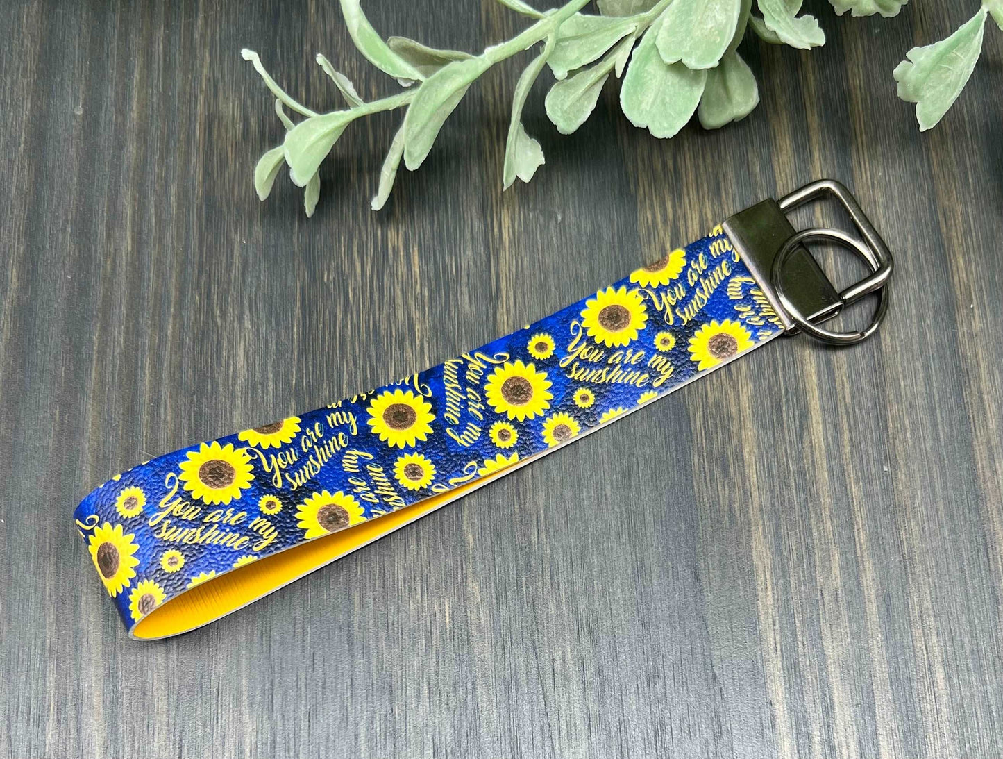 You Are My Sunshine - Sunflower Key Fob