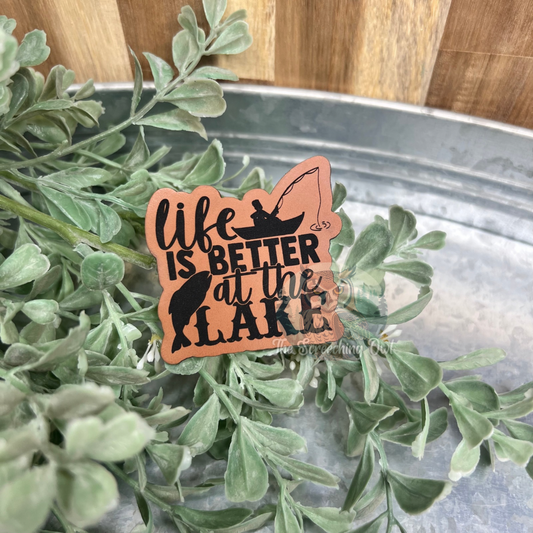 Life is Better at the Lake (Fishing) - Build Your Hat