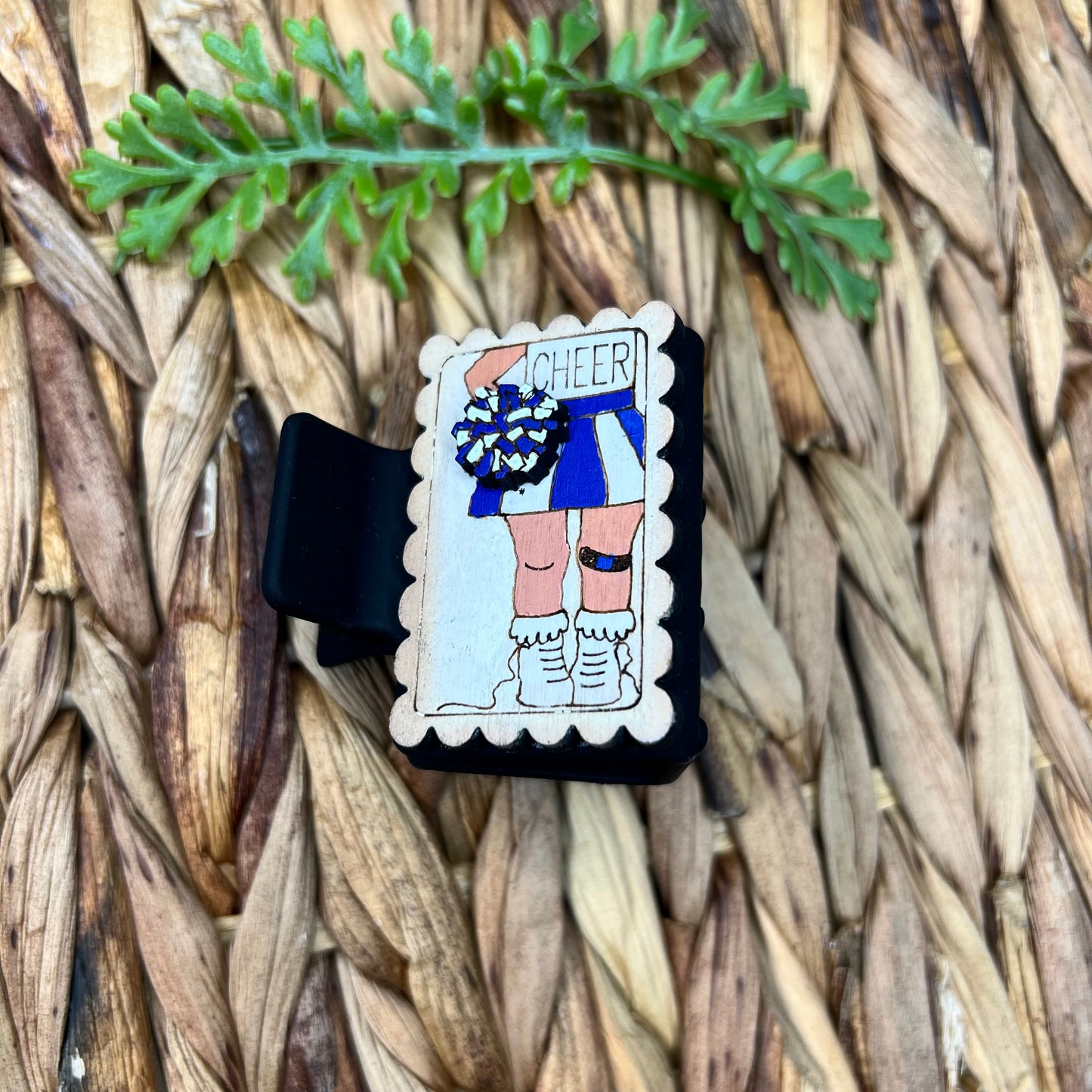 Cheerleading Mini Claw Clips 2”