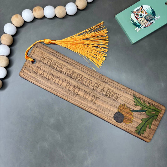 Between The Pages Bookmark - walnut