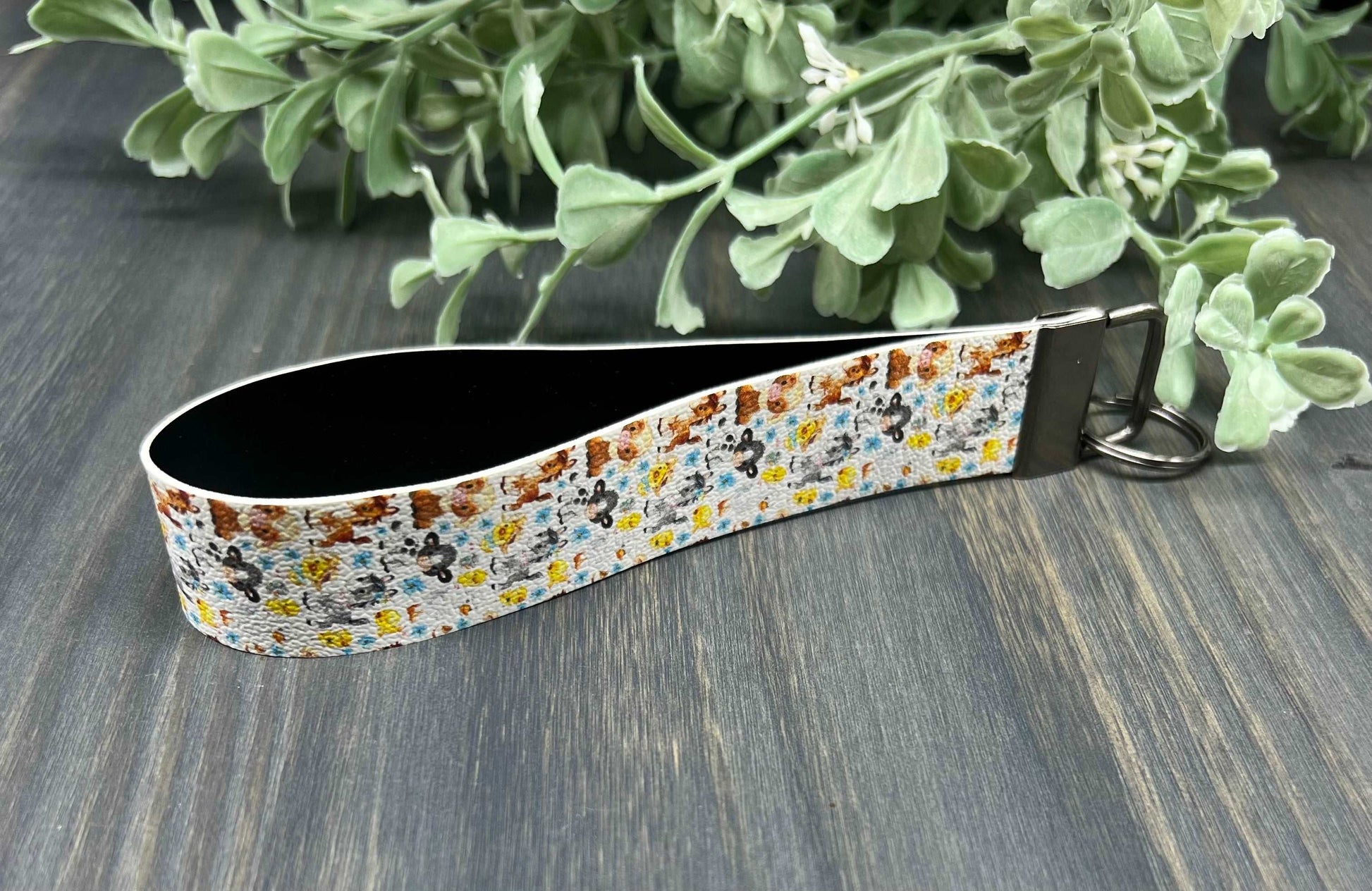 Baby Farm Animals Key fob