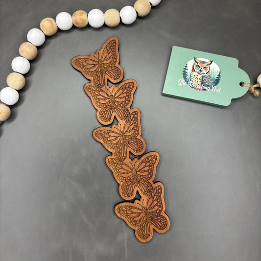 Stacked Butterflies Bookmark