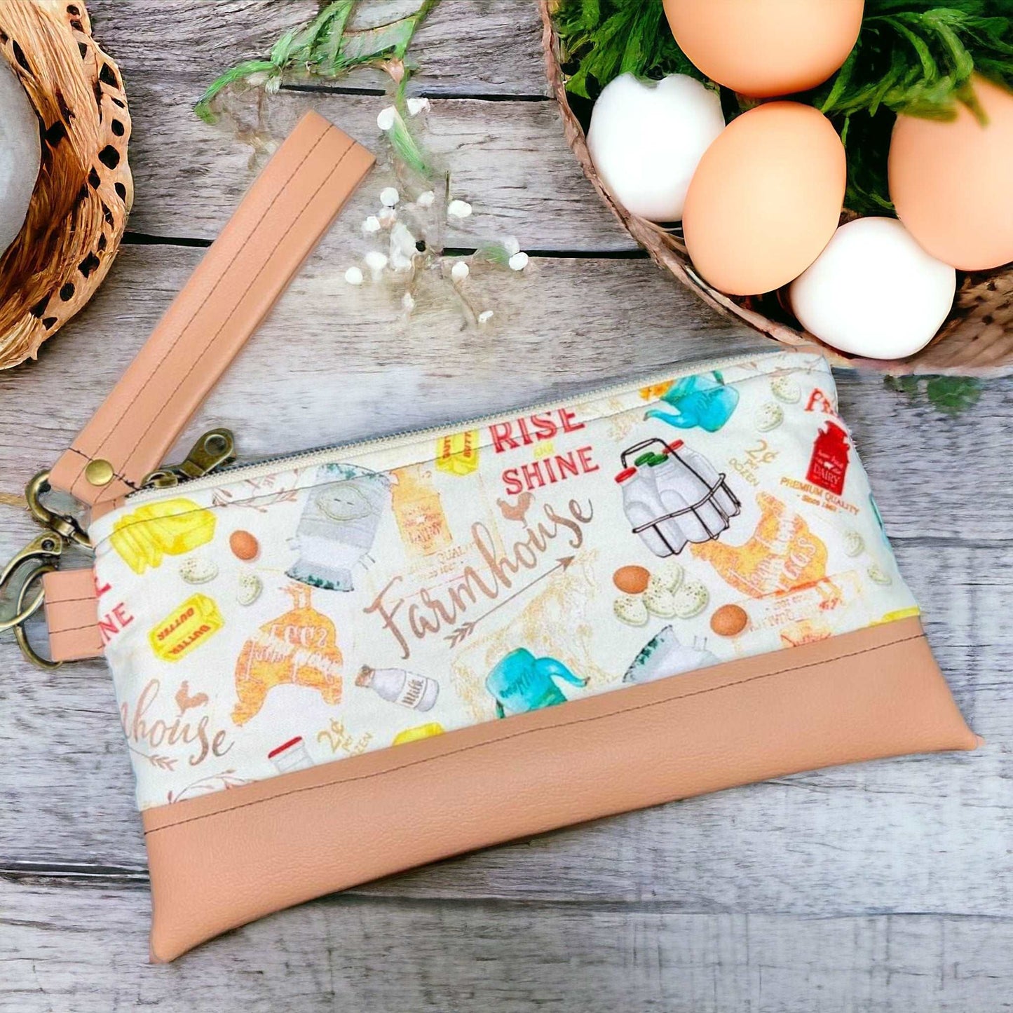 Farmhouse Wristlet Wallet