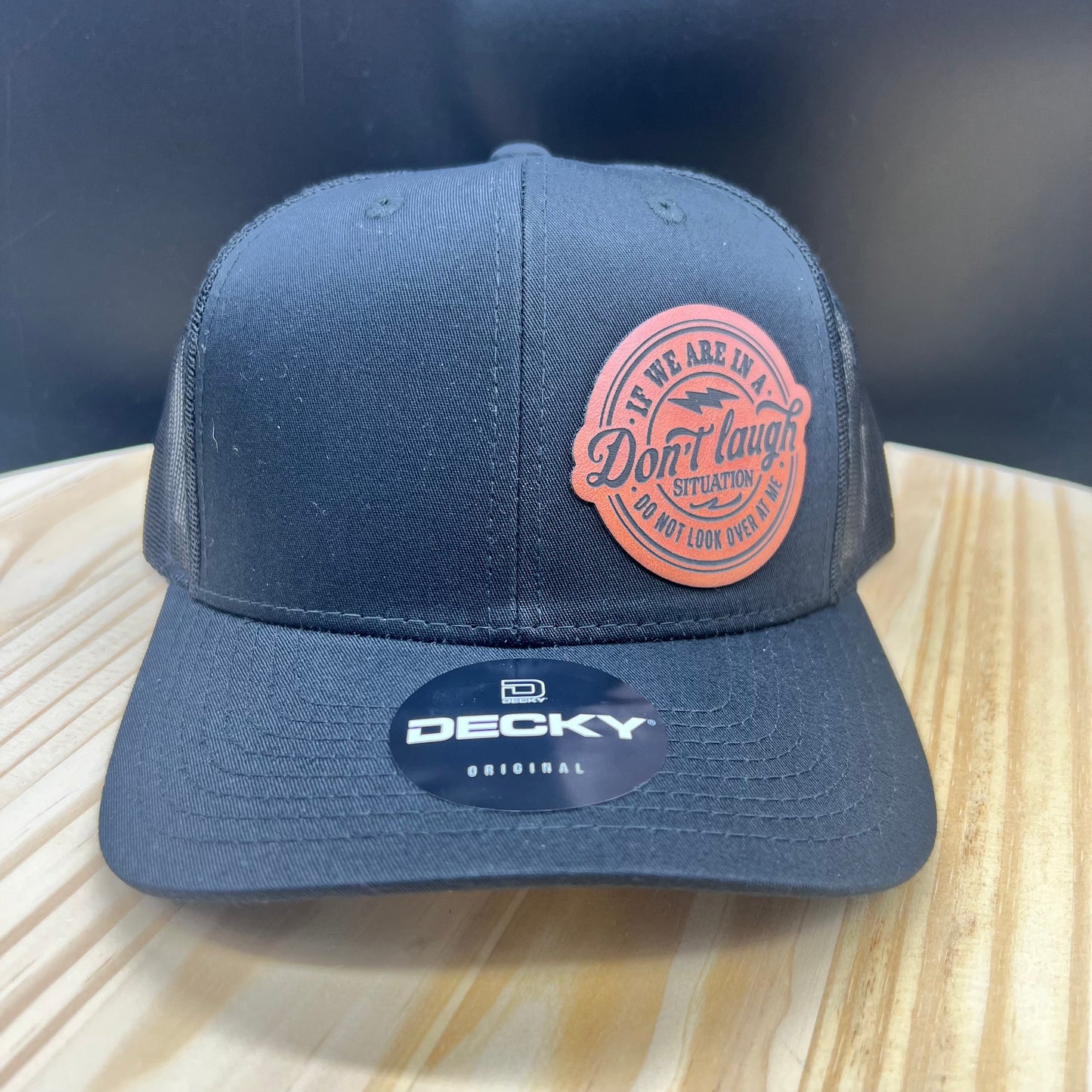 Don’t Laugh - Structured Bill - Black