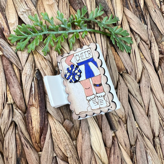 Cheerleading Mini Claw Clips 2”