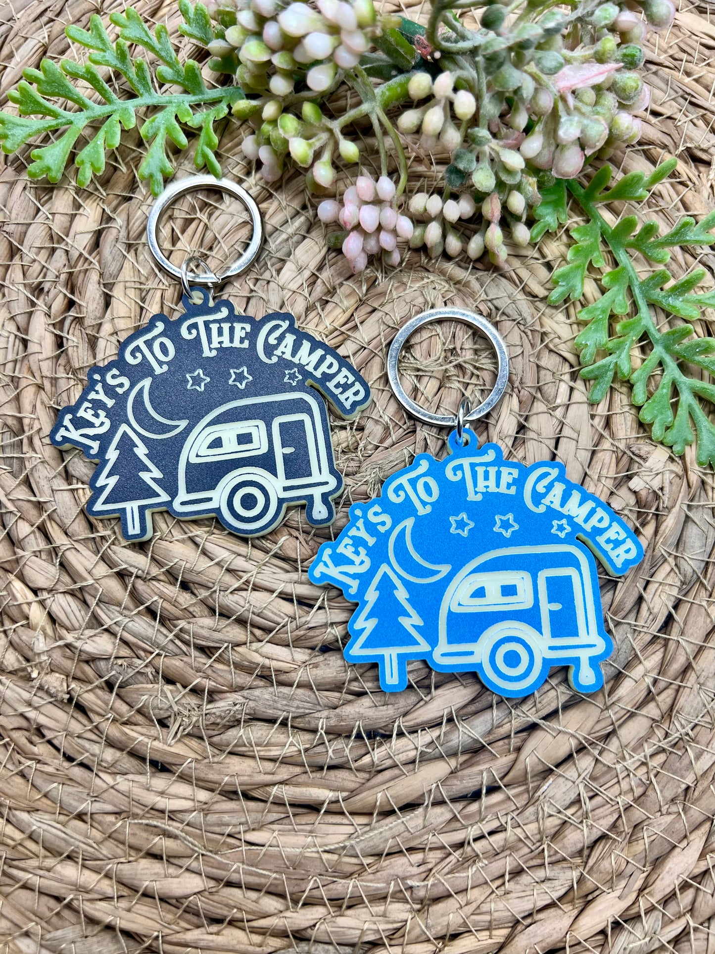 Keys to the Camper Acrylic Keychain
