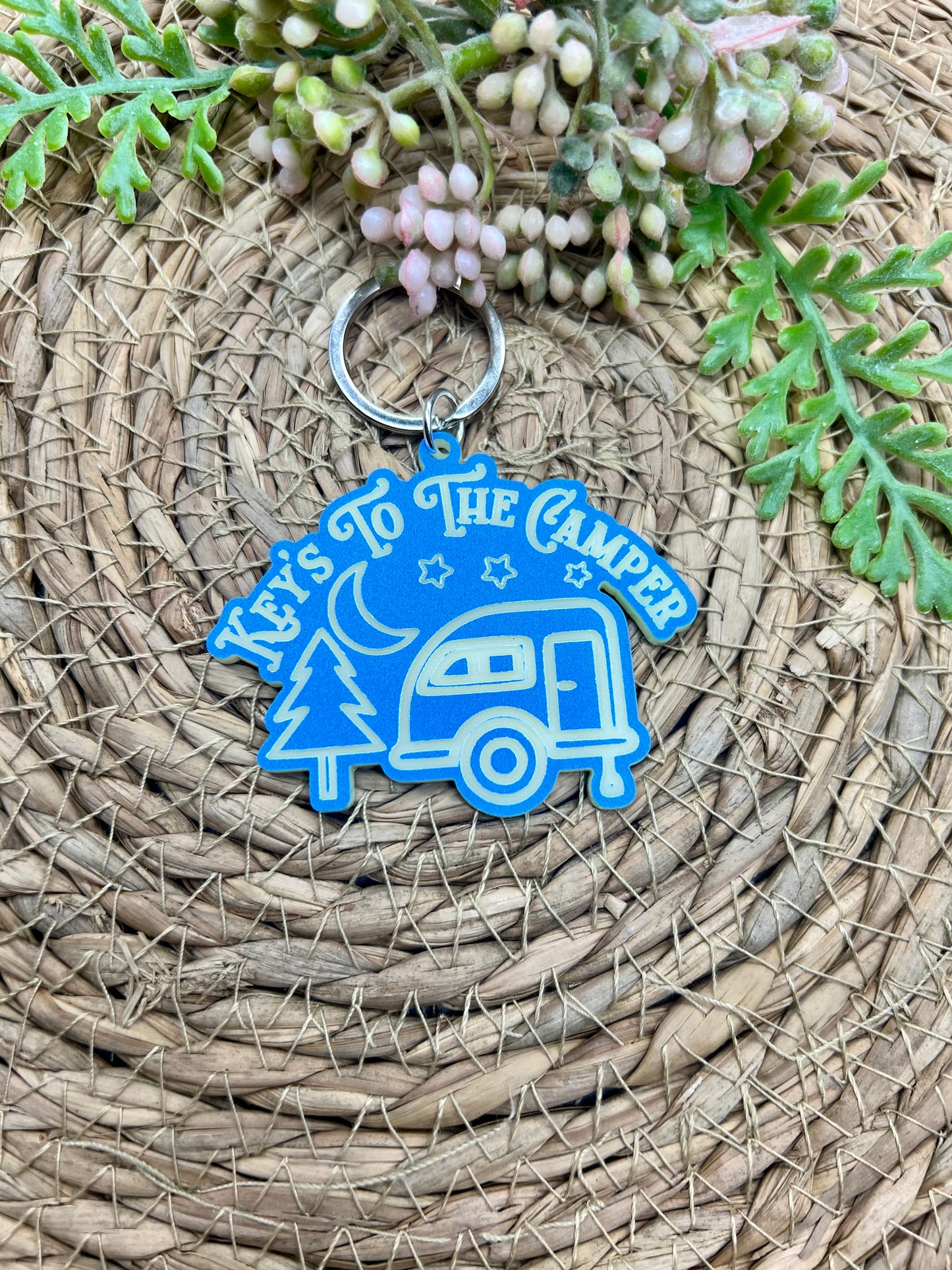 Keys to the Camper Acrylic Keychain