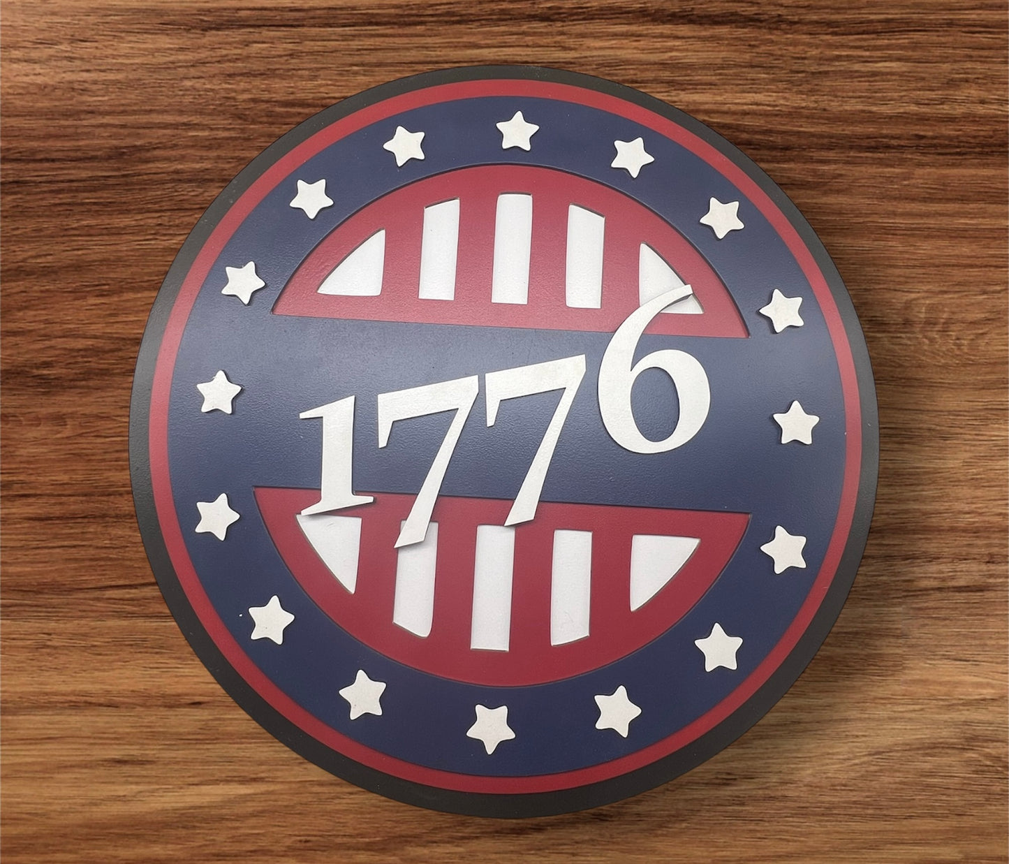1776 - Wood Sign - 16”