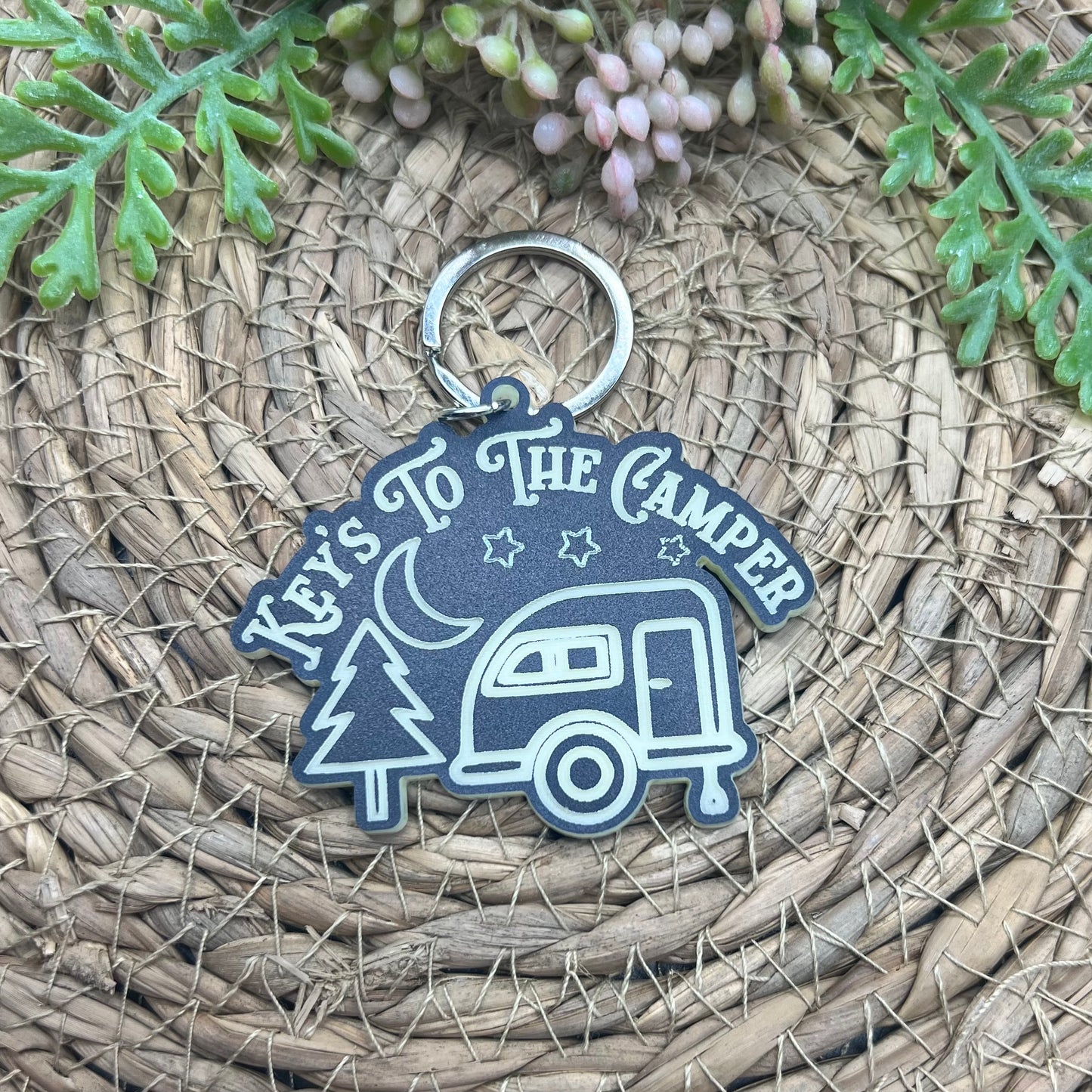 Keys to the Camper Acrylic Keychain