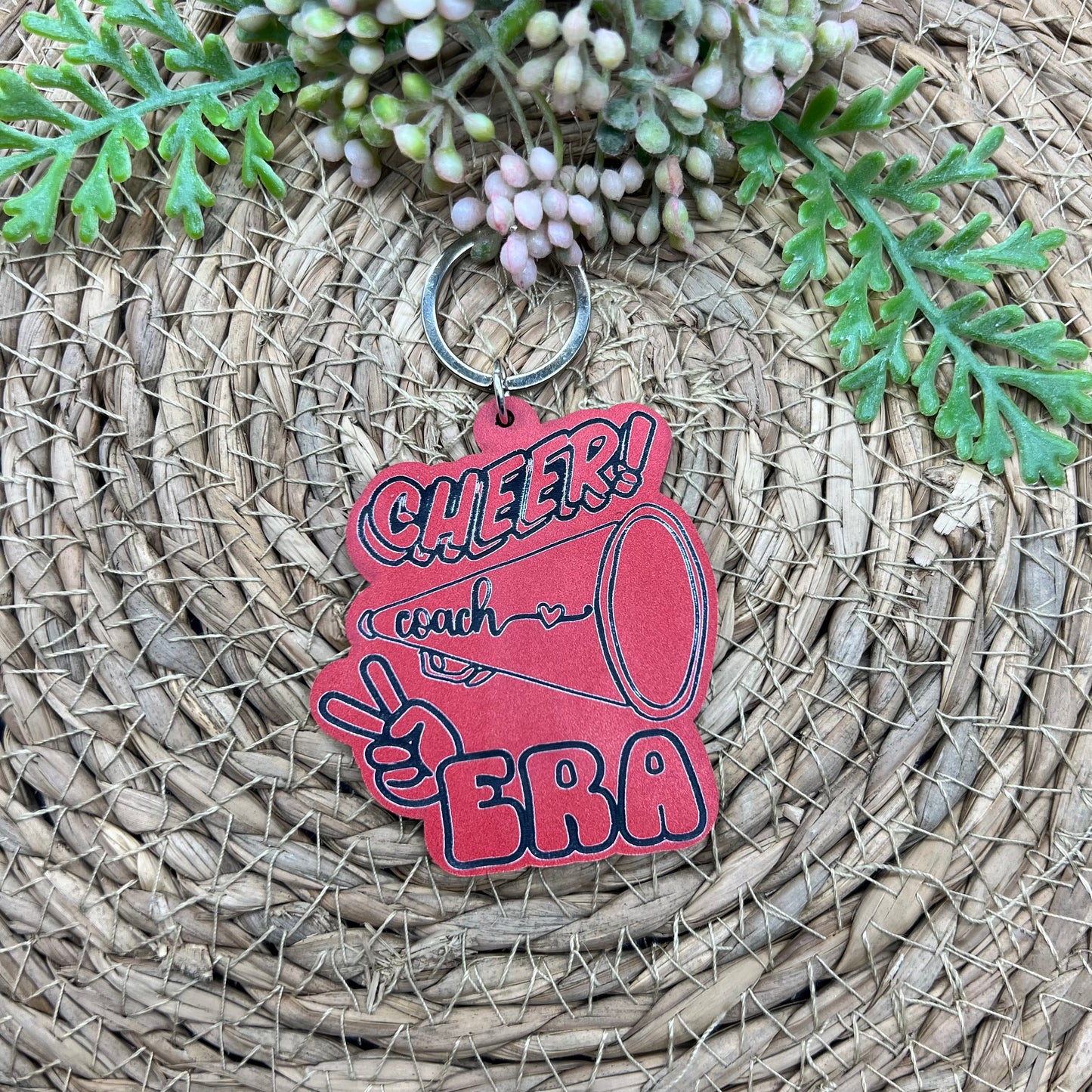 Cheer Coach Era Acrylic Keychain