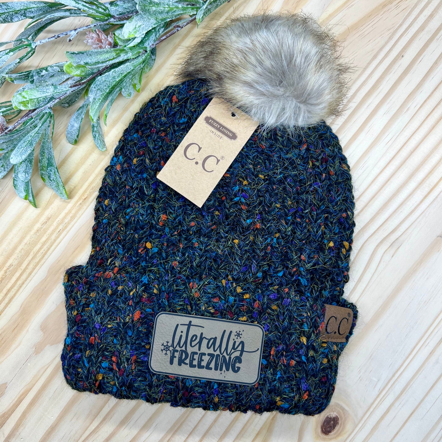 C.C Beanie - Literally Freezing - Confetti