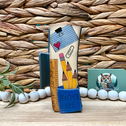 Teacher Life Claw Clip