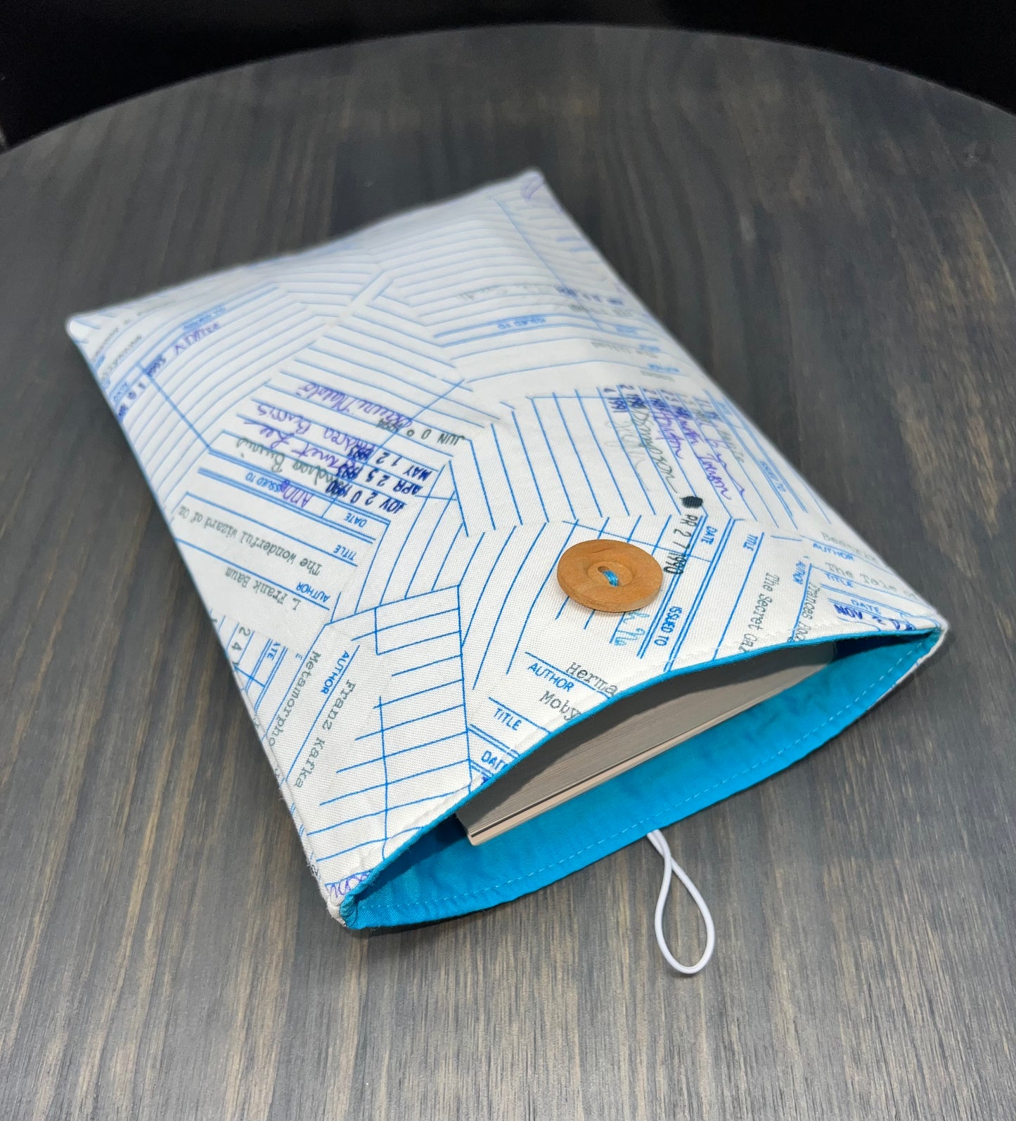 Library Card Book/Kindle Sleeve - Small