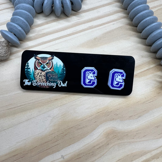 Candor Coyotes Stud Earrings