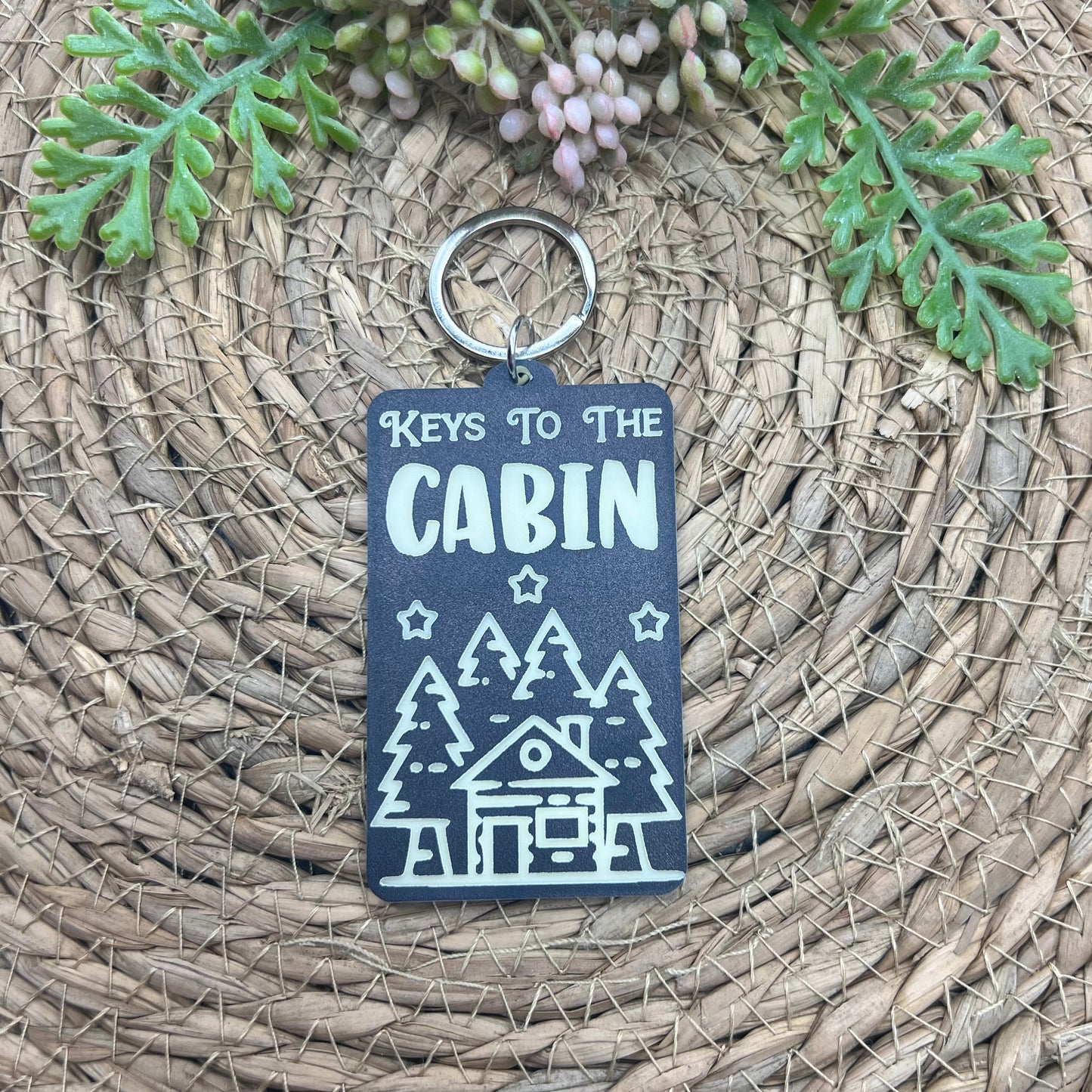 Keys to the Cabin Acrylic Keychain
