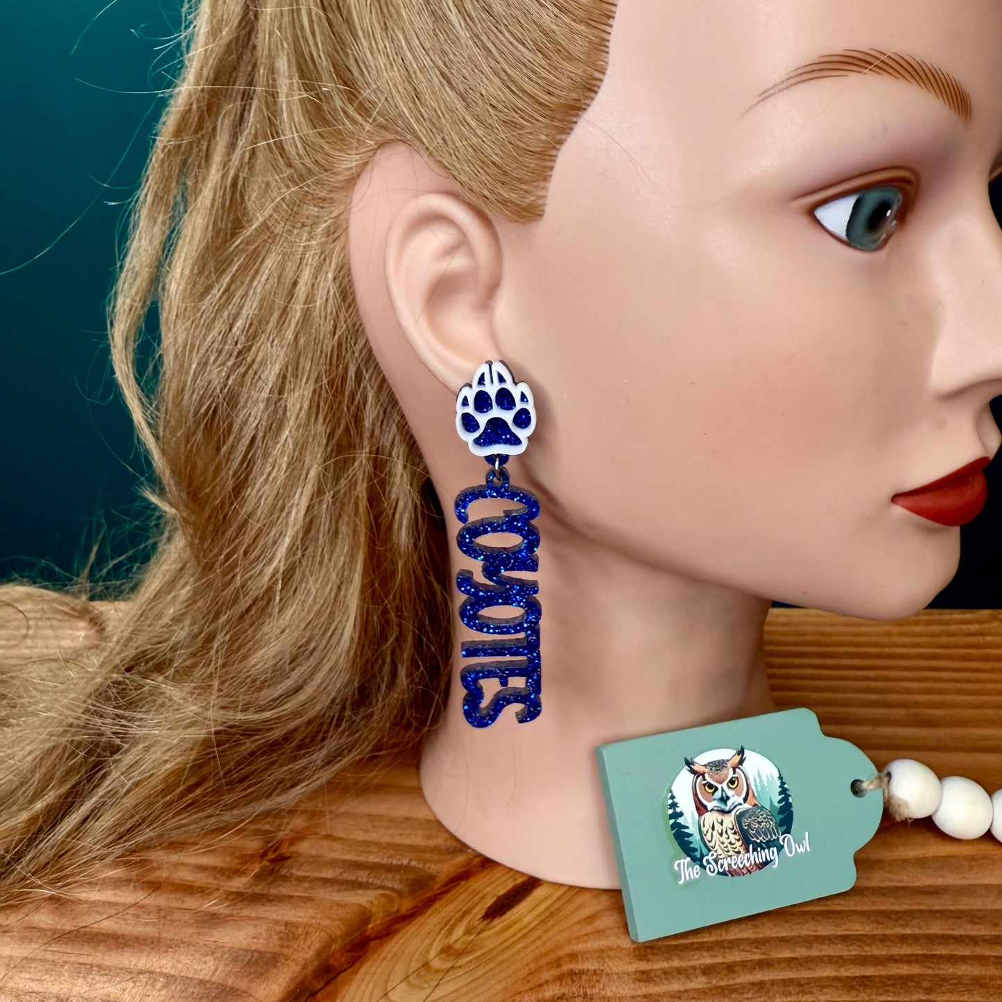 Coyotes Earrings - Dangle