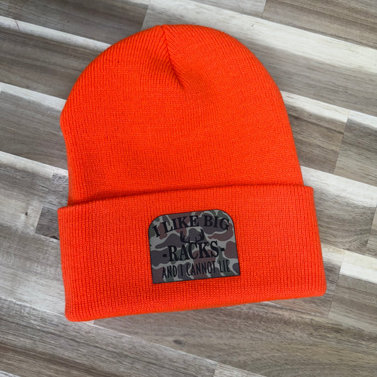 Beanie - Big Racks - Hi Vis Orange