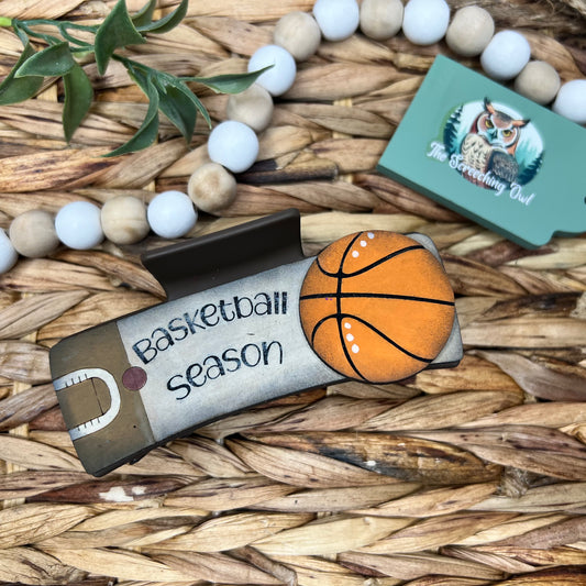 Basketball Season Claw Clip