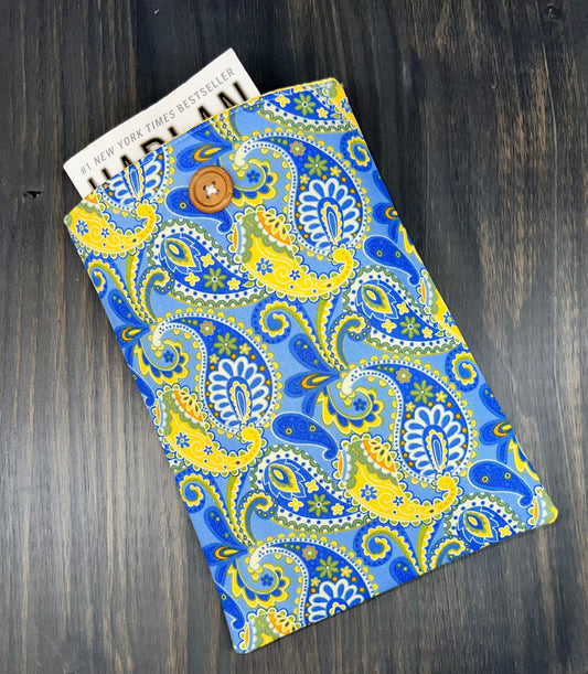 Paisley Book/Kindle Sleeve - Small