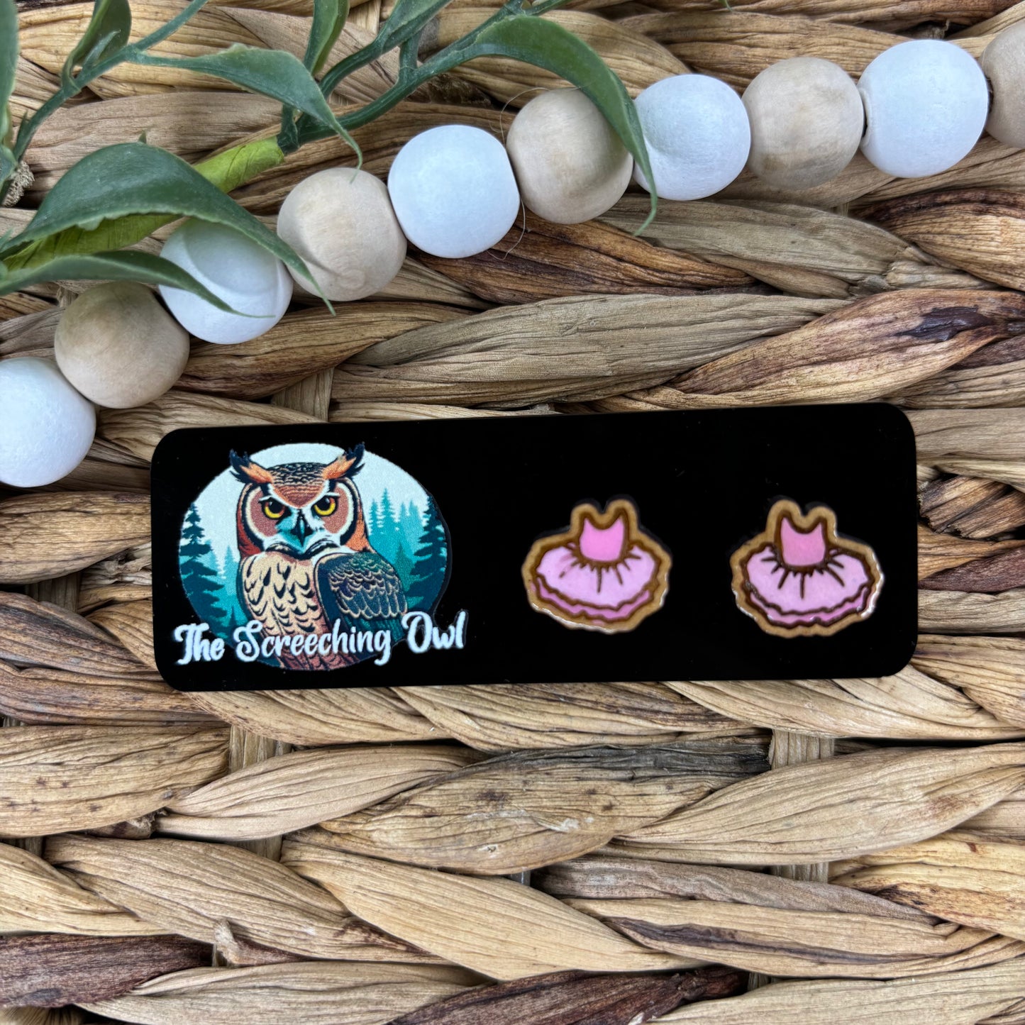 Dance Tutu Stud Earrings