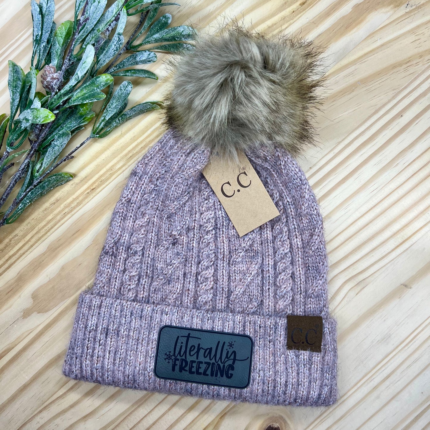 C.C Beanie - Literally Freezing - Rose