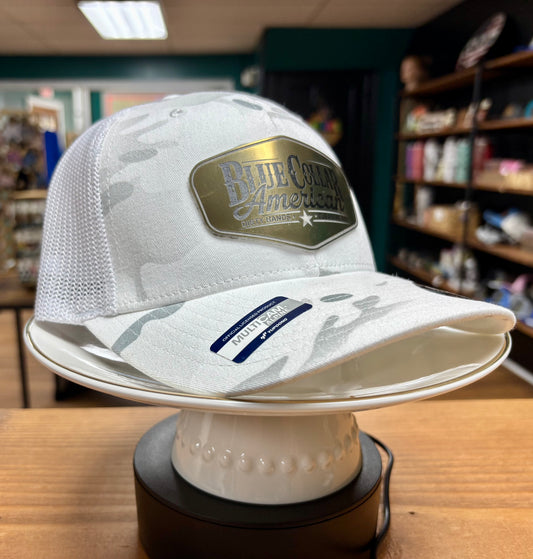 Blue Collar American Acrylic Patch Hat