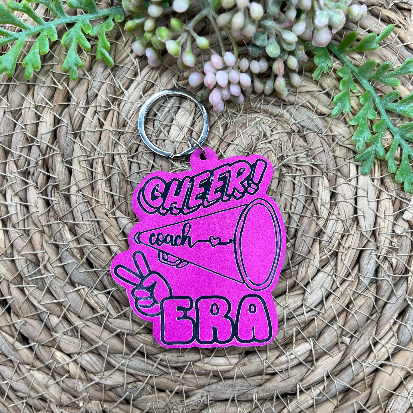 Cheer Coach Era Acrylic Keychain