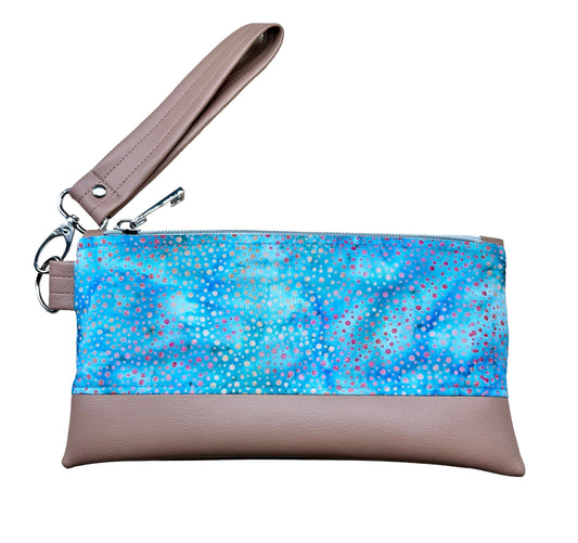 Teal Dreams Wristlet Wallet