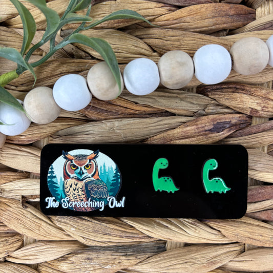 Dinosaur Stud Earrings
