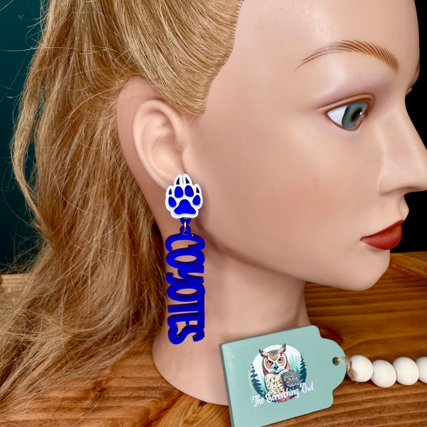 Coyotes Earrings - Dangle