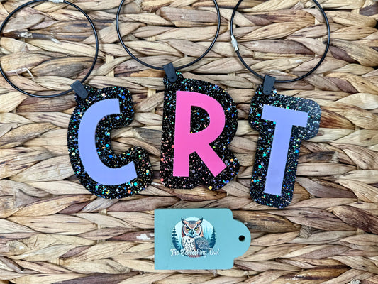 Letter Backpack Tags