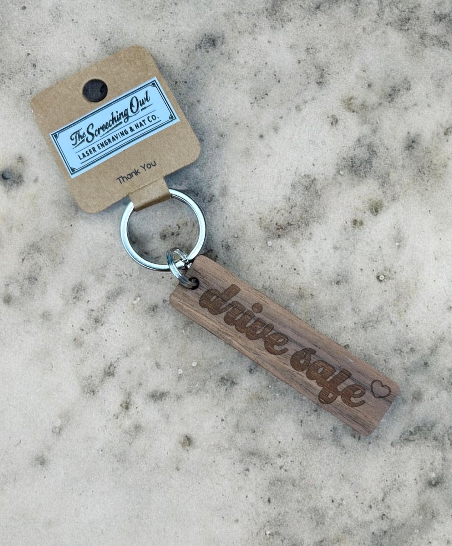 Drive Safe Keychain