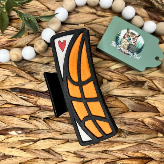 Basketball Claw Clip