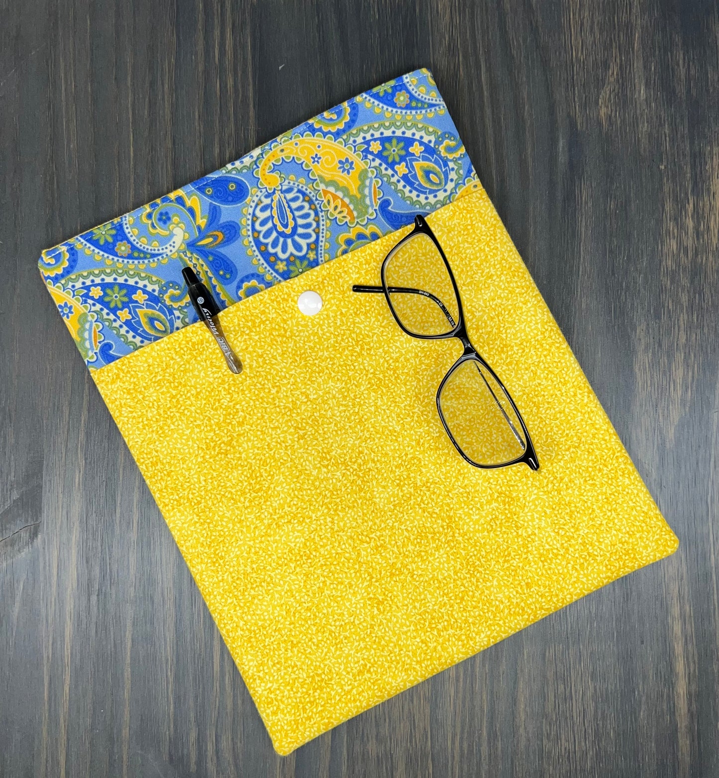 Paisley Book/Tablet Sleeve - Large