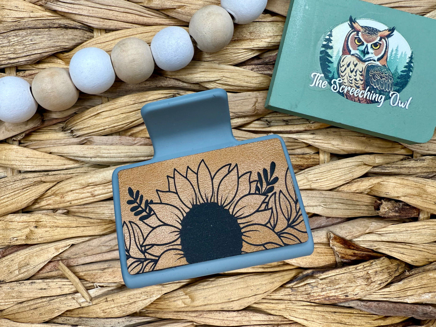 Sunflower Claw Clip