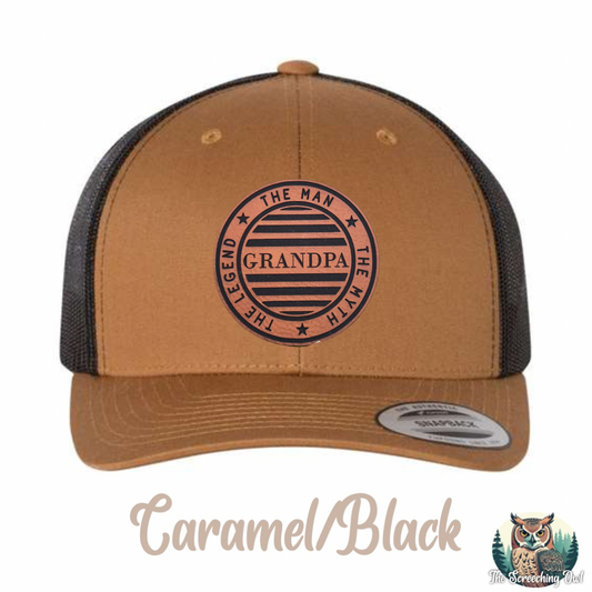 Grandpa, The Man, Myth, Legend - Build Your Hat